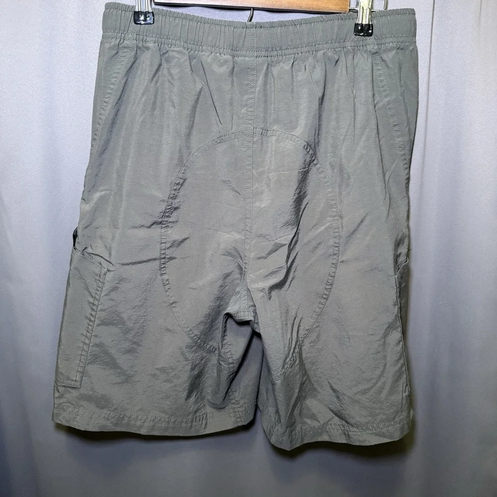 Vintage NIKE ACG Hiking Cargo Shorts Men's Sz Small Green Belted Outdoor Y2K